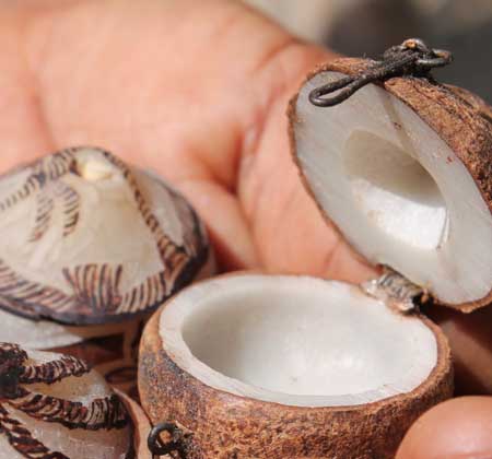 Angelika Eichas and Makalani nuts